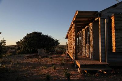 Screening provides a diversity of shadows and light conditions on the cabins